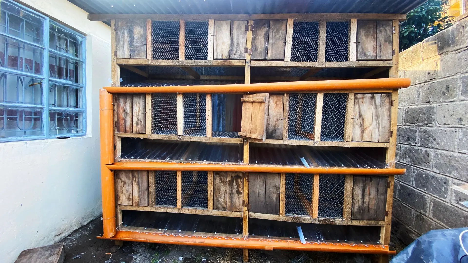 cage, construction, rabbit cages